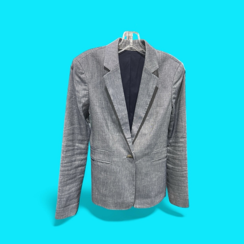 H&M Elegant Gray Blazer for Men - Picture 3 of 6